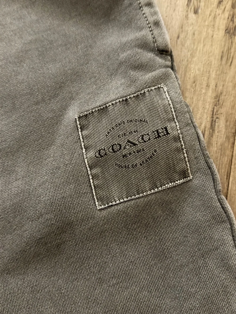 CoachGray Athletic Drawstring Shorts